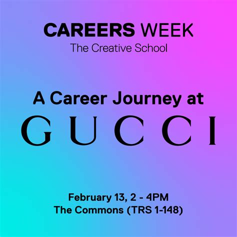 campus gucci|gucci career paths.